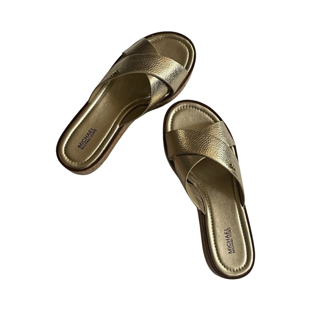 Michael Kors Platform Slides